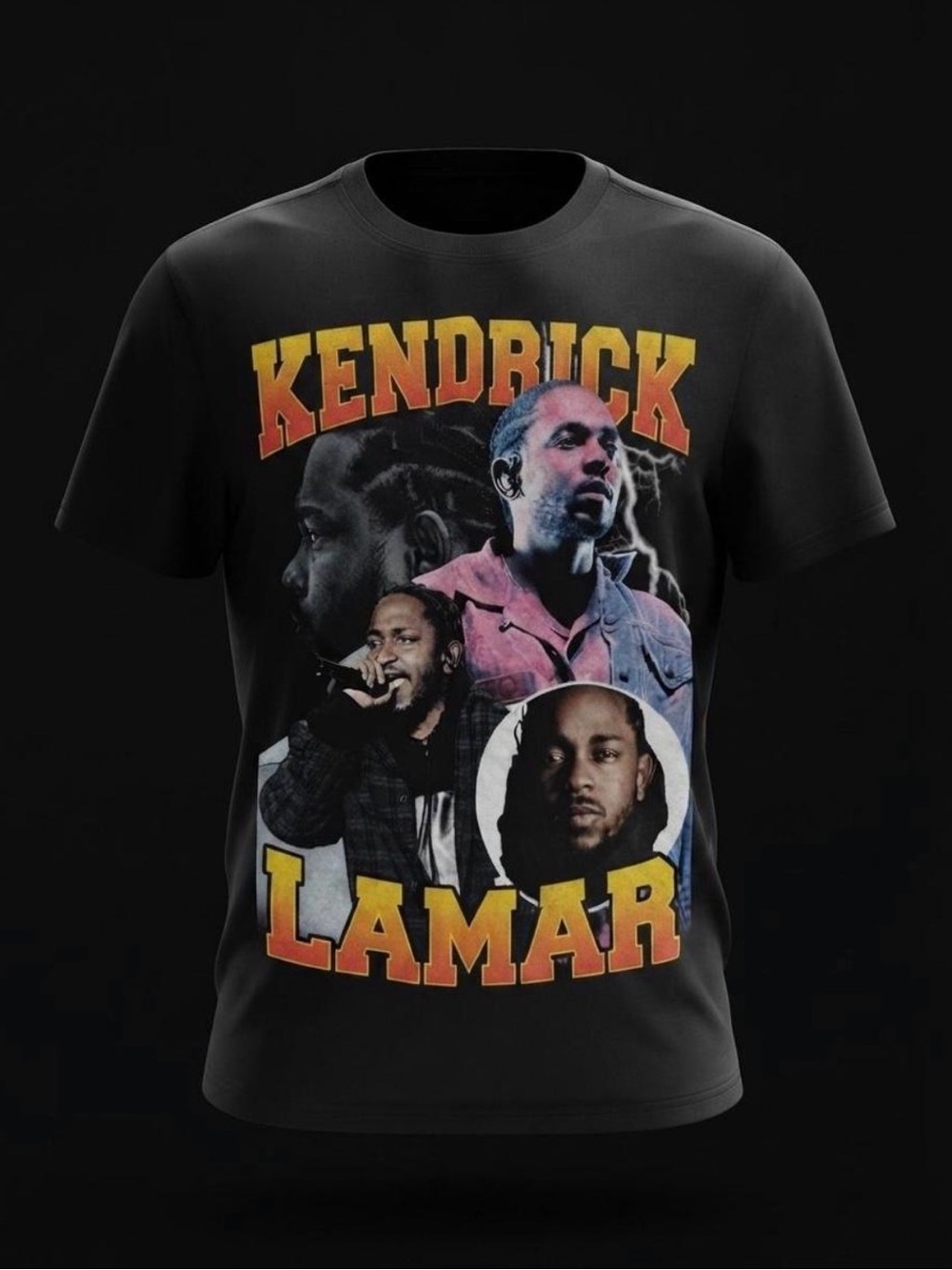 Kendrick Lamar Vintage-Inspired Graphic Tee Size S/M